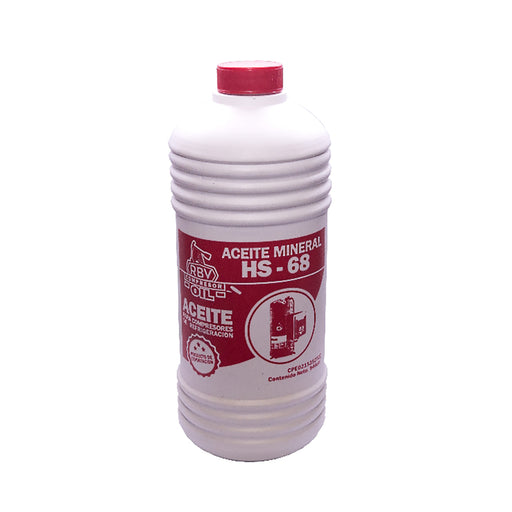 Aceite Refrigerante Mineral H-S 68 8Oz Compresor Oil