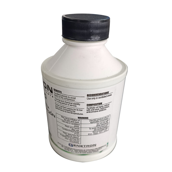 ACEITE REFRIGERANTE PAG-100 R134 RA-100 8oz GENETRON GENETRON