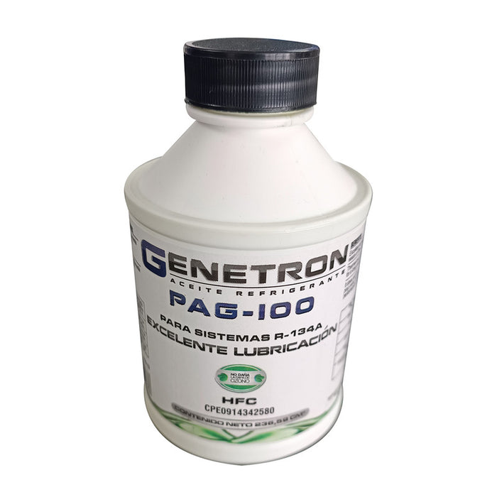 ACEITE REFRIGERANTE PAG-100 R134 RA-100 8oz GENETRON GENETRON