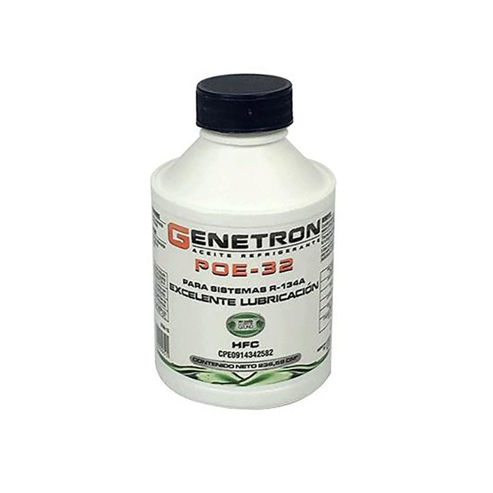 ACEITE SINTETICO COMPRESORES COMERCIAL/NEVERA POE-32 R134 8oz GENETRON GENETRON