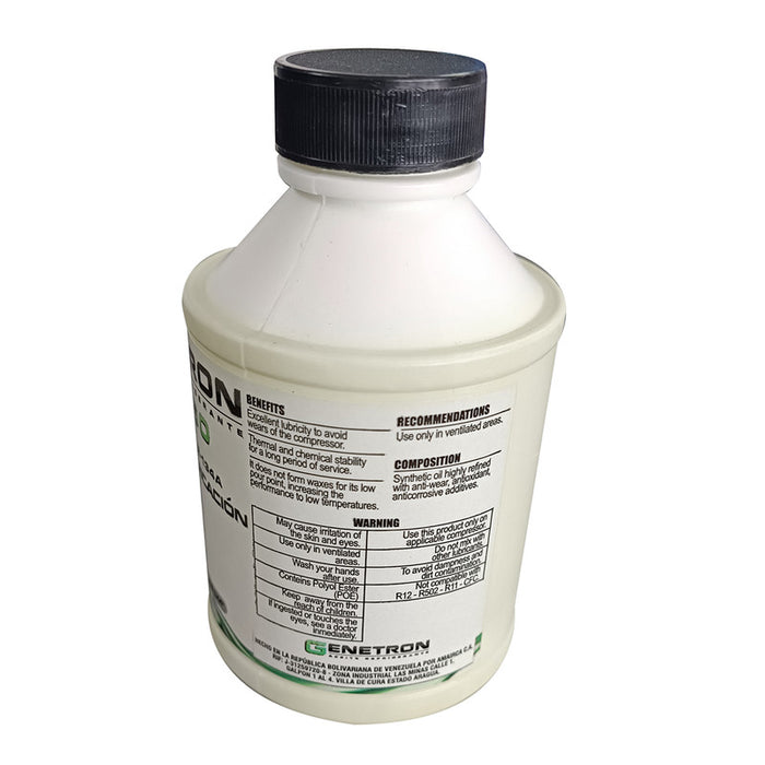 ACEITE REFRIGERANTE PAG-150 R134 AUTOM 8oz GENETRON GENETRON