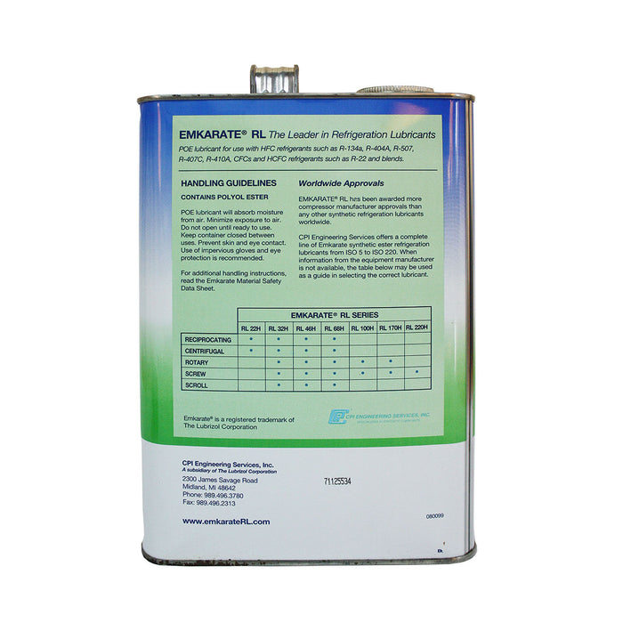 Aceite Sintetico Rl68H 1Gal Emkarate