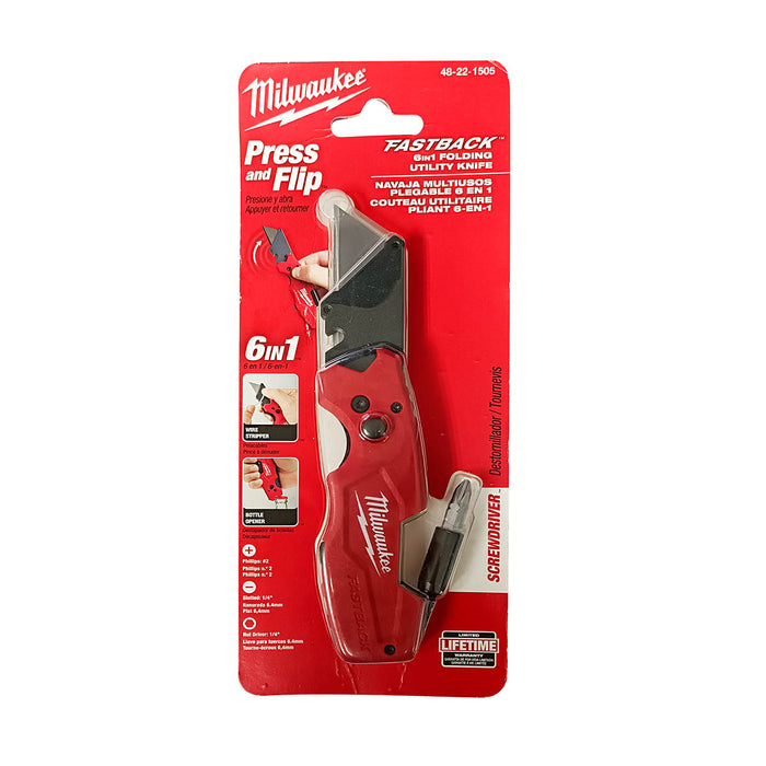 CUCHILLO UTILITARIO PLEGABLE MILWAUKEE