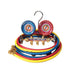 Juego Manometro 2.5" Manguera  36" R22/R404/R410 Qs4L3H-5 Uniweld