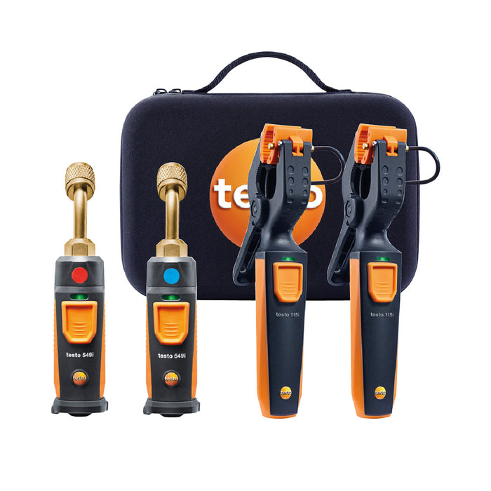 Juego Manometro Analizador Presion-Temperatura Bluetooth 549I/115I  Testo