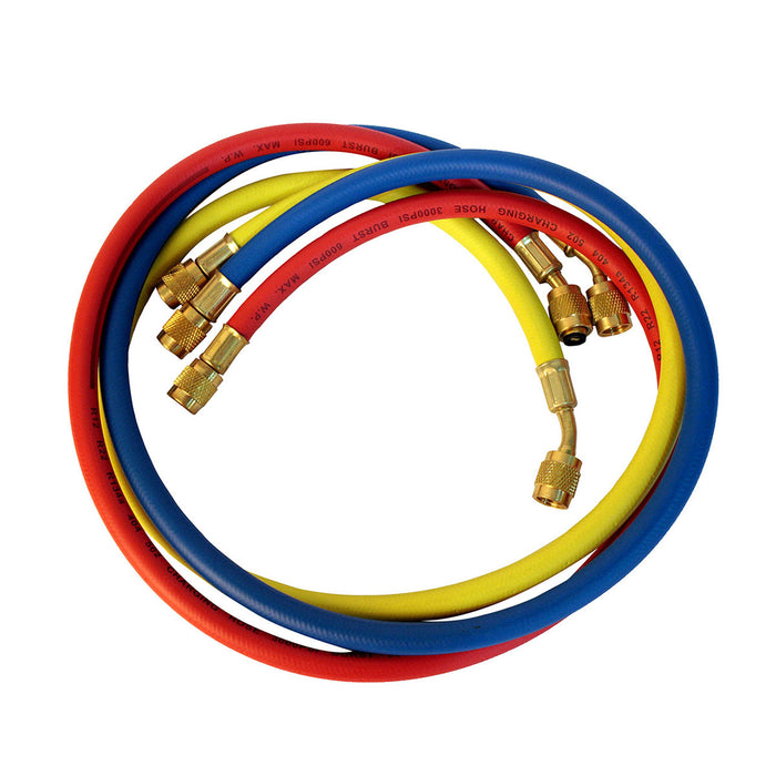 Mangueras Manometro Tres 4000 Psi R22/R134/R404 90Cm/36"