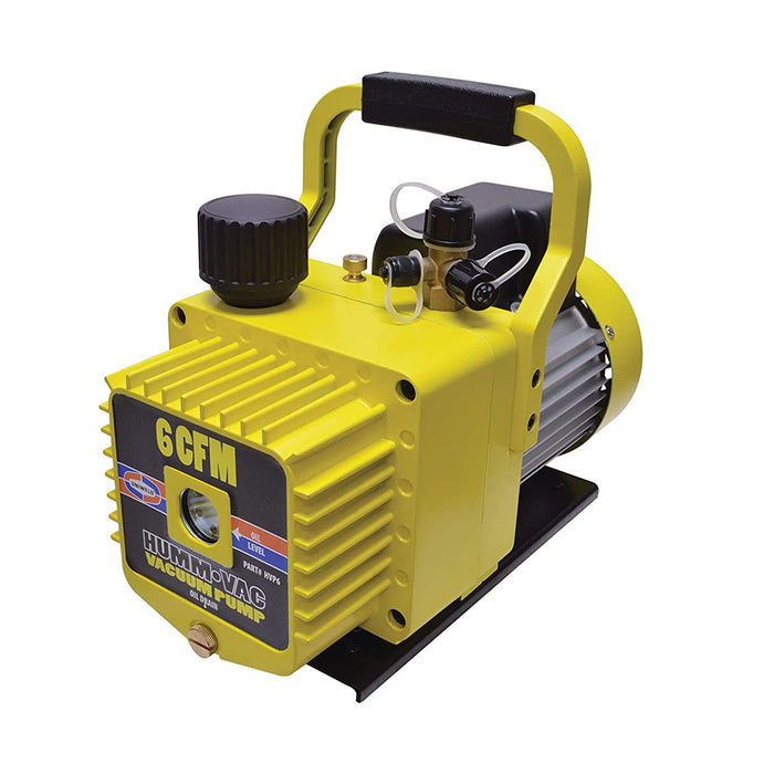 BOMBA DE VACIO 1/2HP 6CFM 2 ETAPAS 110V/220V HVP6 UNIWELD