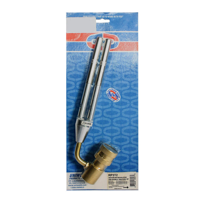 Pico Soldar Propano Doble Boca Rp3T2 Uniweld