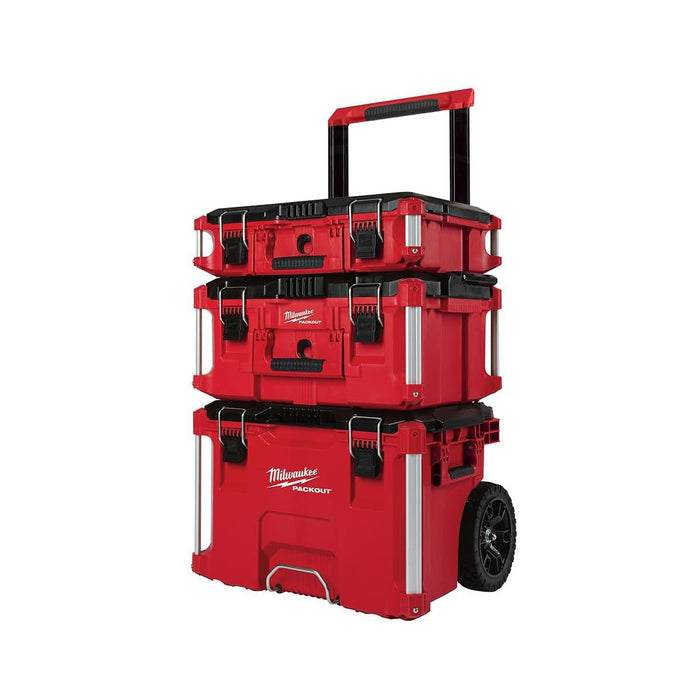 Caja Herramientas Modular 3 Niveles C/Rueda 22X22X22 Milwaukee