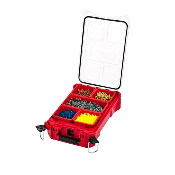 Caja Organizador De Partes  5 Compartimientos Milwaukee