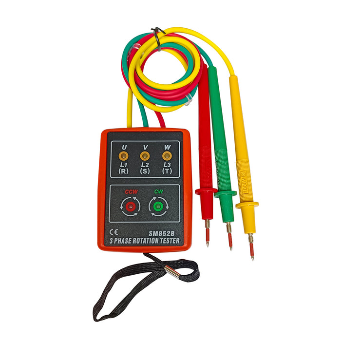 Medidor Secuencimetro , Fase, Voltaje 3 Fases Digital Con Led