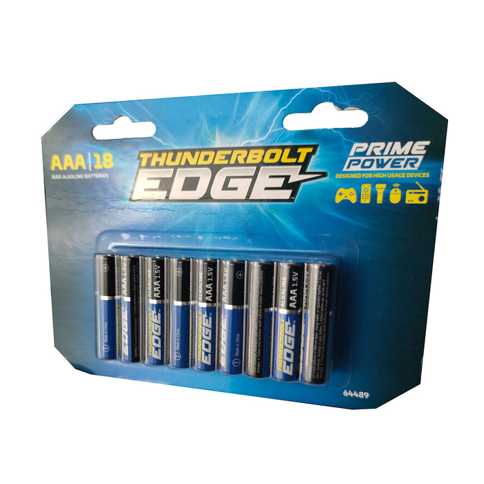 BATERIAS AAA BLISTER (18 UND) THUNDERBOLT EDGE