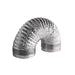 Manguera A/A Flexible 8"X3M S/Aislante Aluminizada