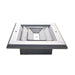 Difusor Aluminio A 3V Con Control  8" X 8"  Venas Recta
