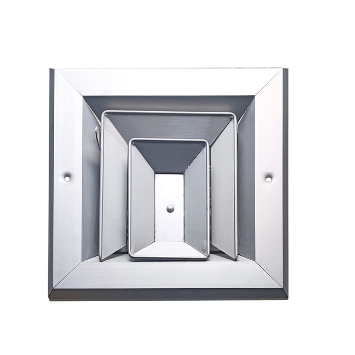 Difusor Aluminio A 3V Sin Control 10" X 10"   Venas Recta