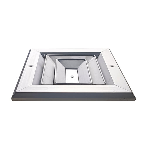 Difusor Aluminio A 3V Sin Control 10" X 10"   Venas Recta