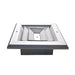 Difusor Aluminio A 3V Con Control 10" X 10"   Venas Recta