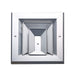Difusor Aluminio A 3V Sin Control 10" X 10"   Venas Curva