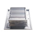 Difusor Aluminio A 4V Con Control 6" X 6" Venas Recta