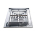 DIFUSOR ALUMINIO C 4V SIN CONTROL 10" x 10" VENAS CURVA