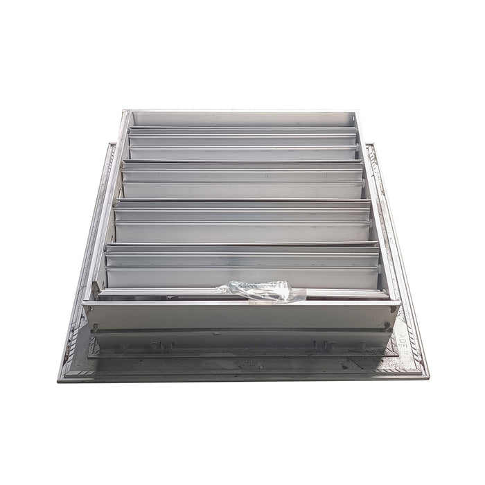 Difusor Aluminio E 4V Con Control 14" X 14" Venas Recta