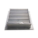 Difusor Aluminio E 4V Con Control 14" X 14" Venas Recta