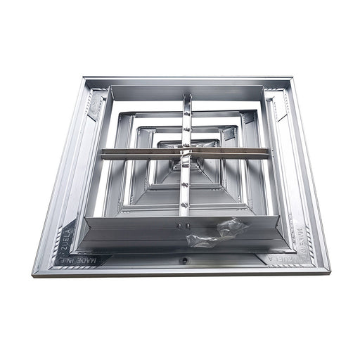 Difusor Aluminio F 4V Sin Control 16" X 16" Venas Recta
