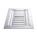 Difusor Aluminio F 4V Sin Control 16" X 16" Venas Curva