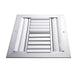 Difusor Aluminio H 4V Sin Control 20" X 20" Venas Recta