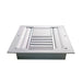 DIFUSOR ALUMINIO I 4V CON CONTROL 22" x 22" VENAS RECTA