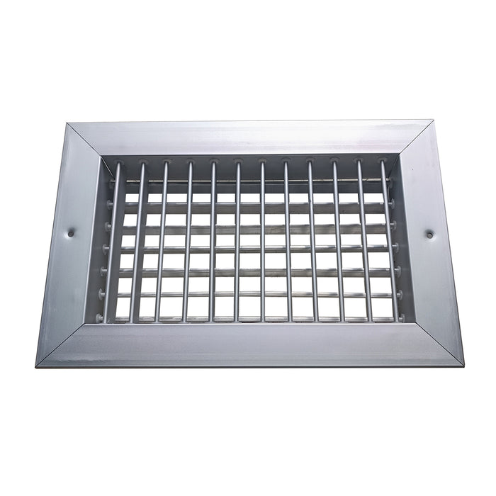 Rejilla Suministro 12"X 8" Doble Def. S/C