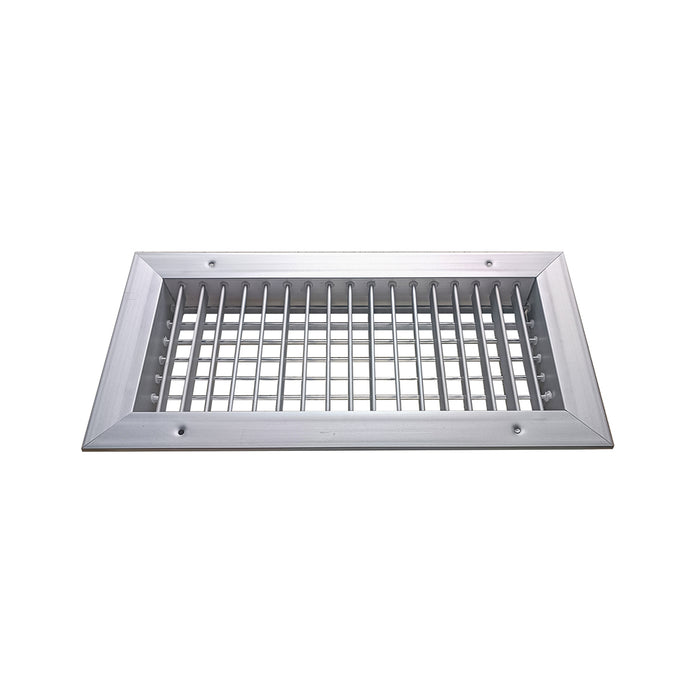 Rejilla Suministro 14"X 6" Doble Def. S/C