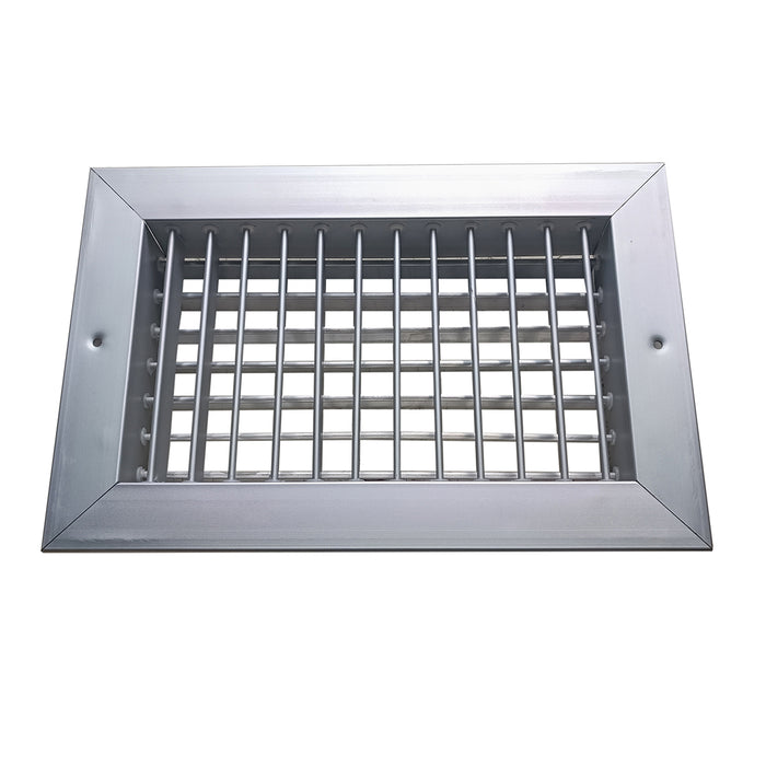 Rejilla Suministro 14"X10" Doble Def. S/C