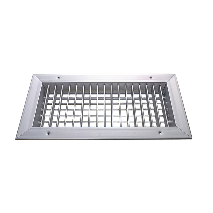 Rejilla Suministro 20"X 4" Doble Def. C/C