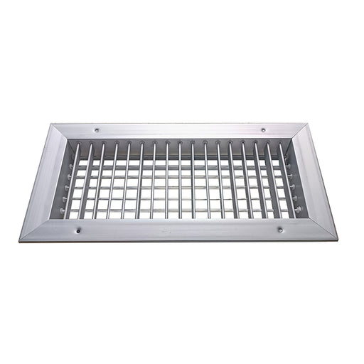 Rejilla Suministro 22"X 4" Doble Def. S/C