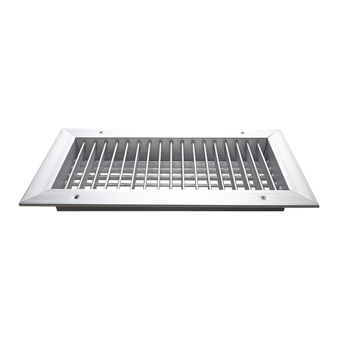 Rejilla Suministro 24"X 4" Doble Def. S/C