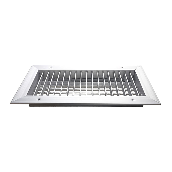 Rejilla Suministro. 24"X 6" Doble Def. S/C