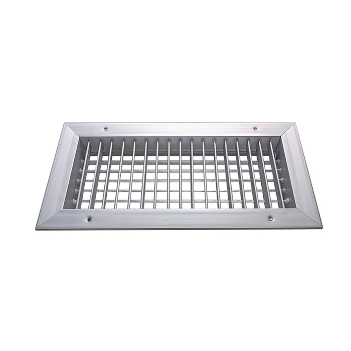 Rejilla Suministro 24"X 6" Doble Def. C/C