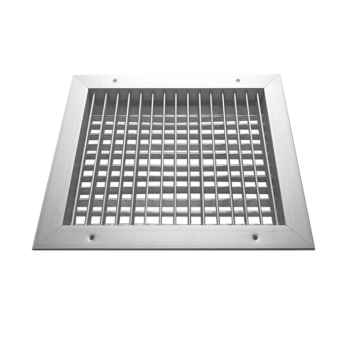 Rejilla Suministro 24"X 8" Doble Def. S/C