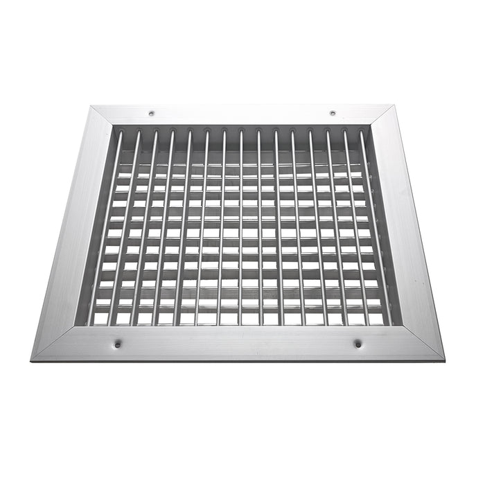 Rejilla Suministro 24"X 8" Doble Def. C/C