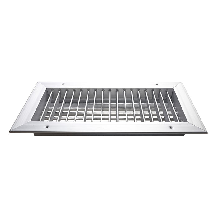 Rejilla Suministro 30"X 6" Doble Def. S/C