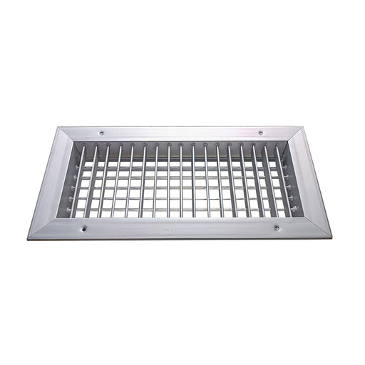 Rejilla Suministro 30"X 6" Doble Def. S/C