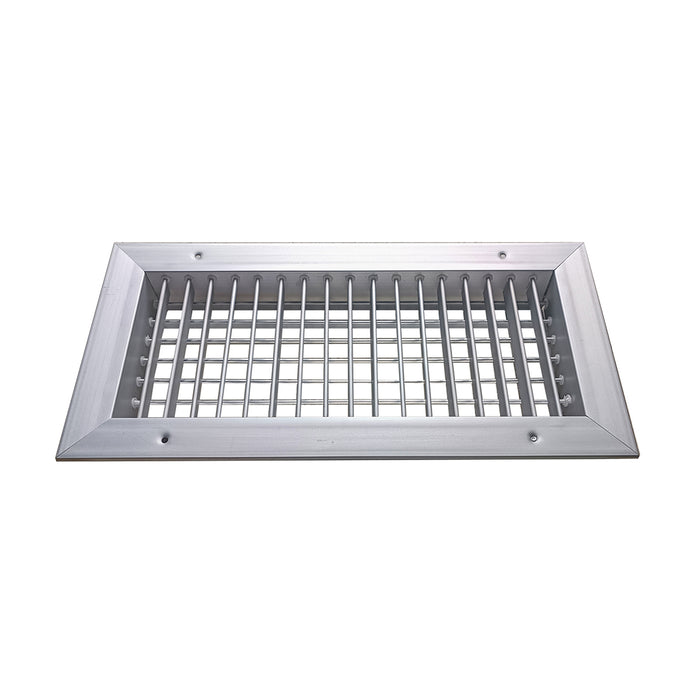 Rejilla Suministro 30"X 10" Doble Def. C/C