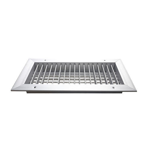 Rejilla Suministro 30"X 10" Doble Def. S/C