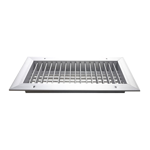 Rejilla Suministro 38"X 10" Doble Def. S/C
