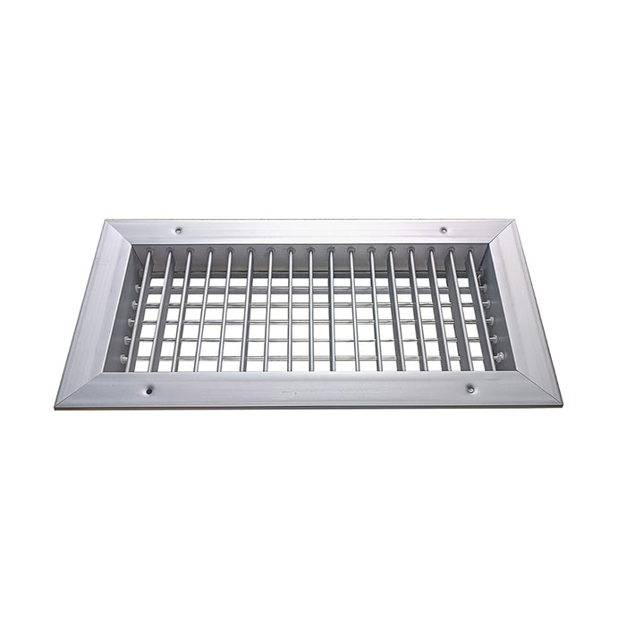 Rejilla Suministro 38"X 10" Doble Def. S/C