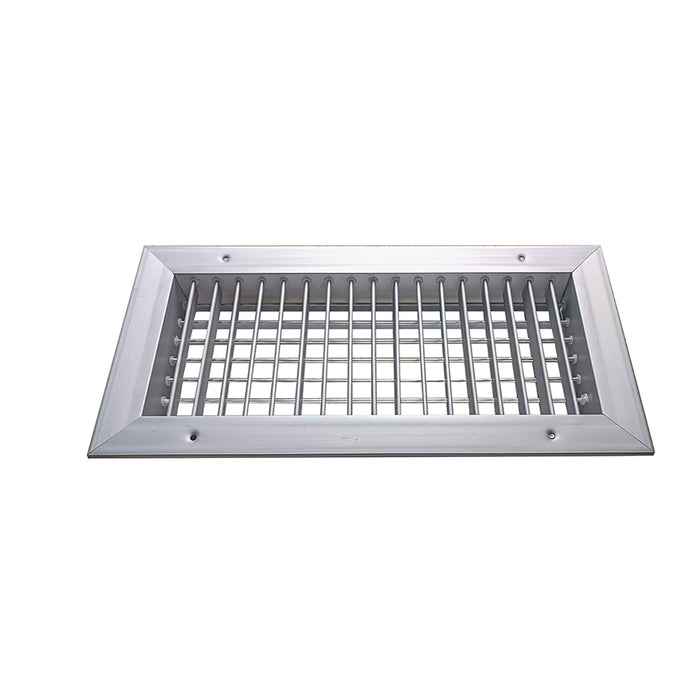 Rejilla Suministro 38"X 10" Doble Def. C/C
