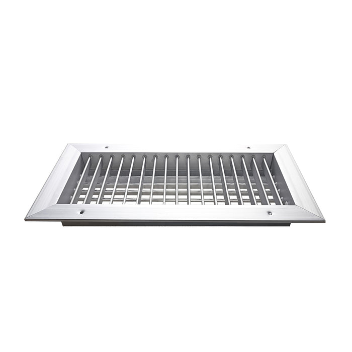 Rejilla Suministro . 50"X 4" Doble Def. C/C