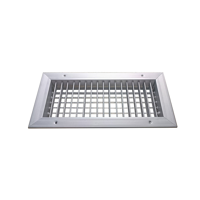 Rejilla Suministro . 50"X 4" Doble Def. C/C