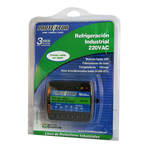 Protector A/A-Ref Enchufe-Toma 2Hp 220V/1F Pare-220 Protektor